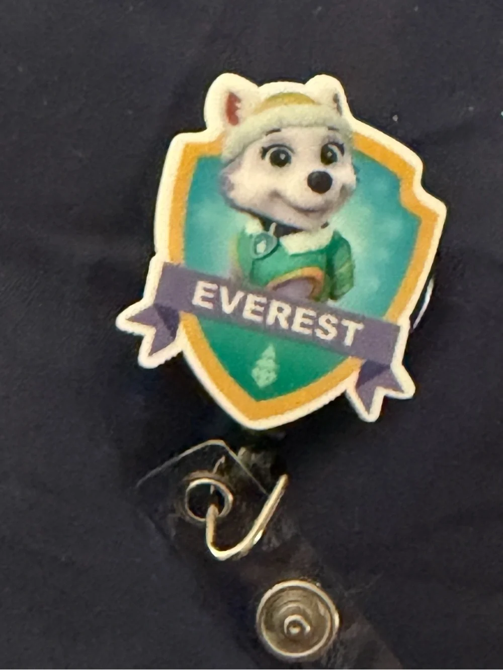 PAW Patrol Everest Badge Reel - White/Green